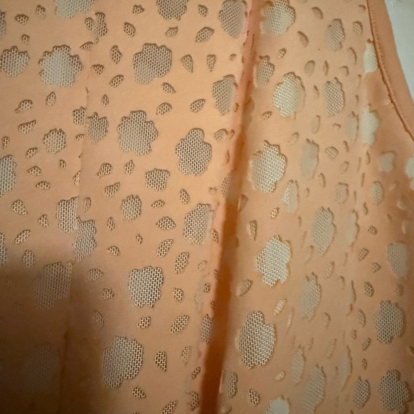 Calvin Klein Peach Sleeveless Midi Dress - Picture 2 of 10